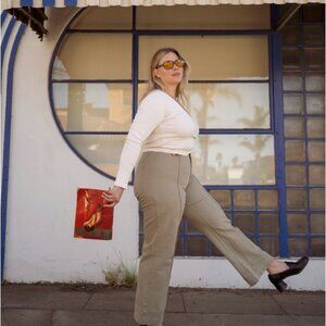 Big Bud Press Western Pants - Khaki Grey